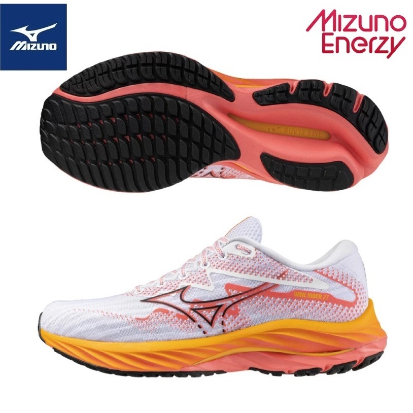 美津濃 MIZUNO WAVE RIDER 27 女款慢跑鞋 J1GD230371 新款上市超低特價＄2780/雙