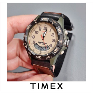 TIMEX 🚚蝦皮/超商免運✈️日本代購 日本限定軍錶 尼龍錶帶 INDIGLO夜光錶盤 可設定每日鬧鐘 樹脂錶殼