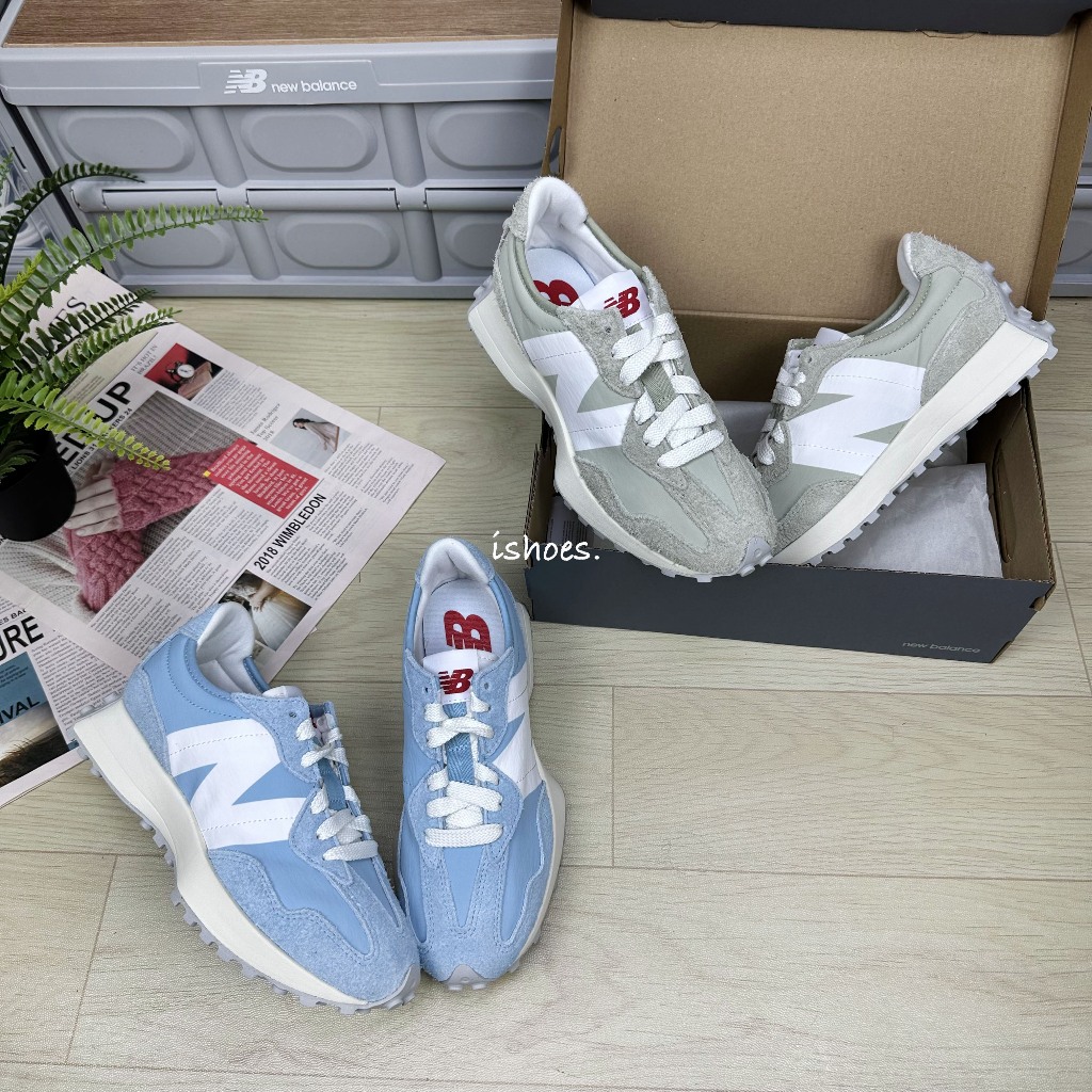 現貨 iShoes正品 New Balance 327 情侶鞋 流行 經典 增高 休閒鞋 U327LL U327LM D