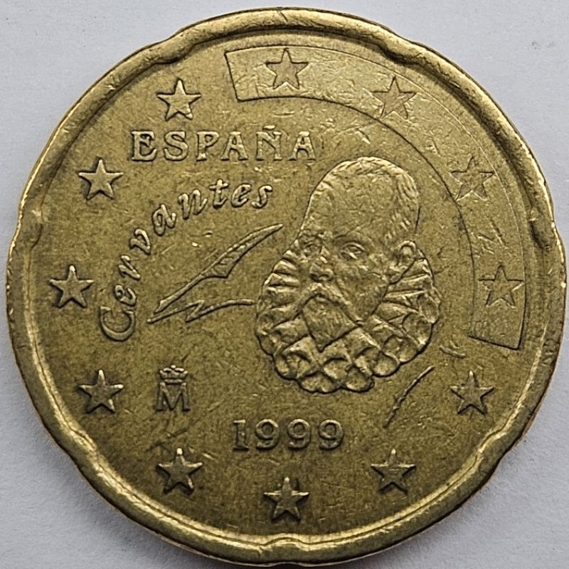 西班牙 20歐分硬幣 年份隨機