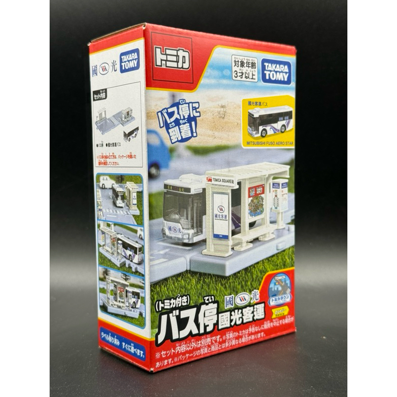 78車庫｜TOMICA｜國光 客運 場景組 1入 + 國光客運 巴士 1台