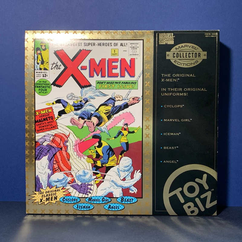 1997 Marvel X-men collector 獨眼龍 琴 野獸 冰人 天使  toybiz 經典組 五人包