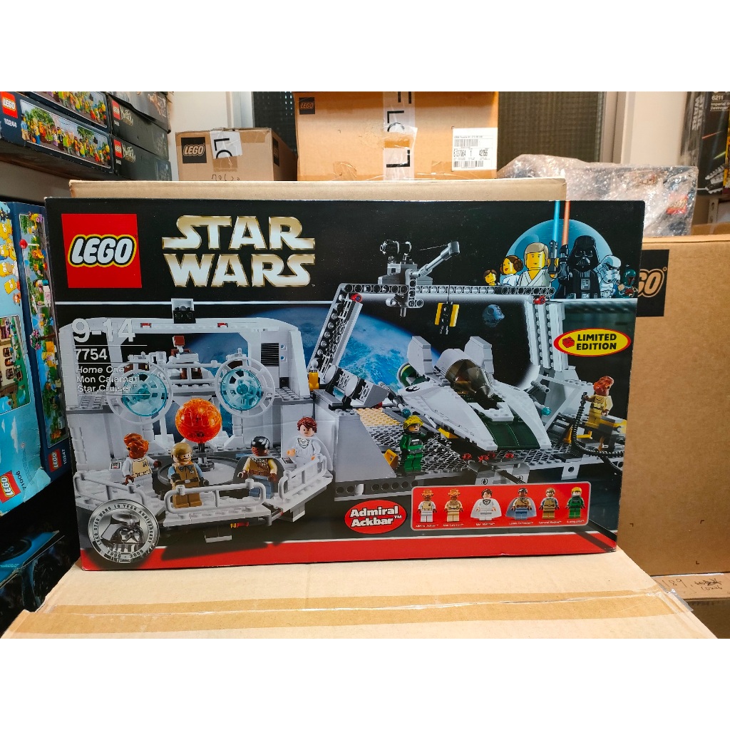 【玩樂高】LEGO 樂高 STARWARS 7754 反叛軍基地 全新盒損