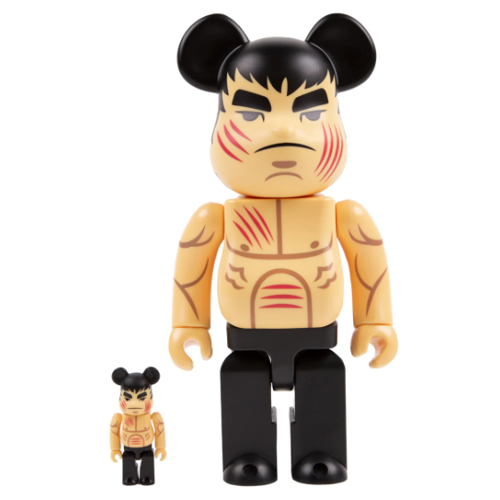 BE@RBRICK Bruce Lee 400% 100% 李小龍 盒殘品