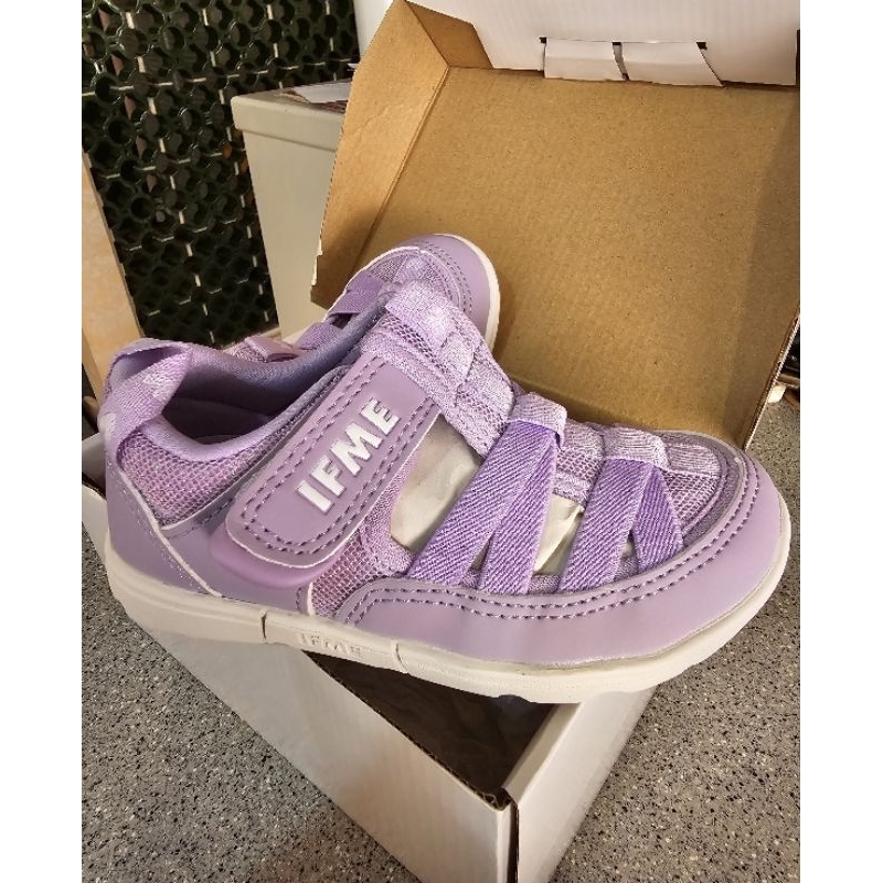全新IFME機能水涼鞋／紫色／15號