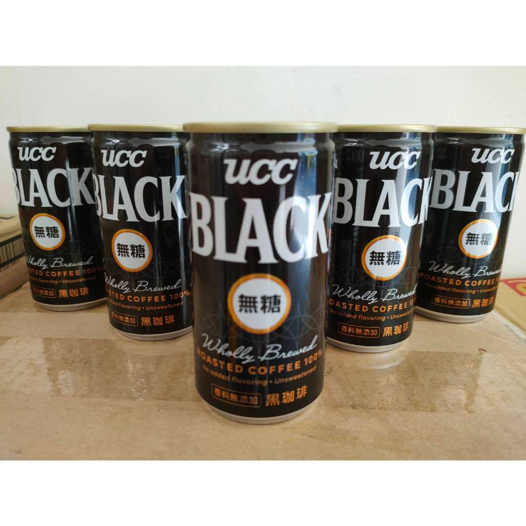 UCC BLACK 無糖黑咖啡 185ml/瓶 超取 宅配 店到宅