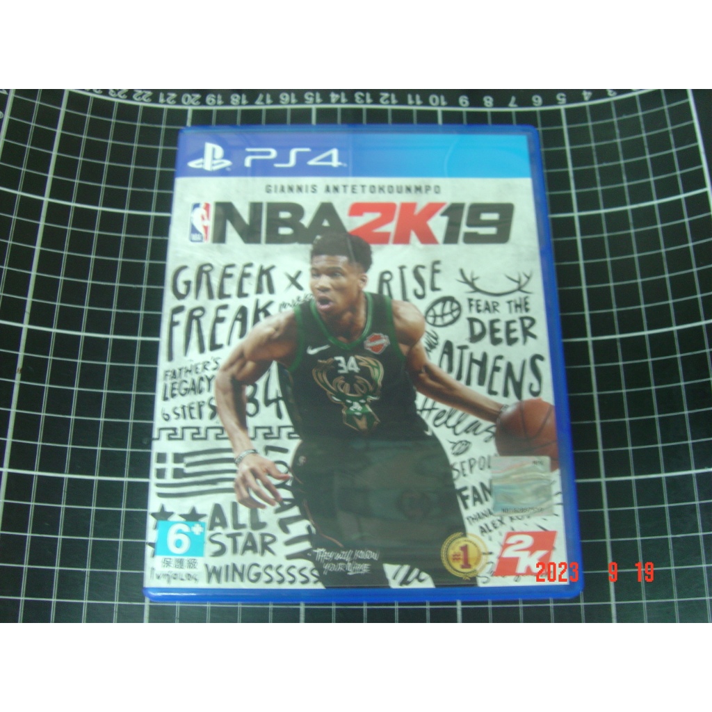 PS4 美國職業 籃球 NBA 2K19 首批特典 未使用{中文版*3區}亞版代理【YJ】維二商店
