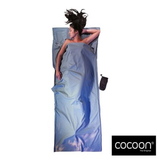 【COCOON】 旅行睡袋內套-單人『仙人掌藍』CT14