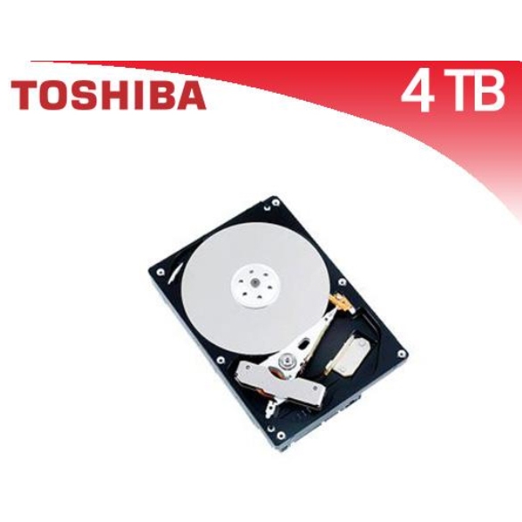 TOSHIBA 3.5吋 4TB SATA3 內接硬碟 MD04ACA400 高轉速 7200RPM