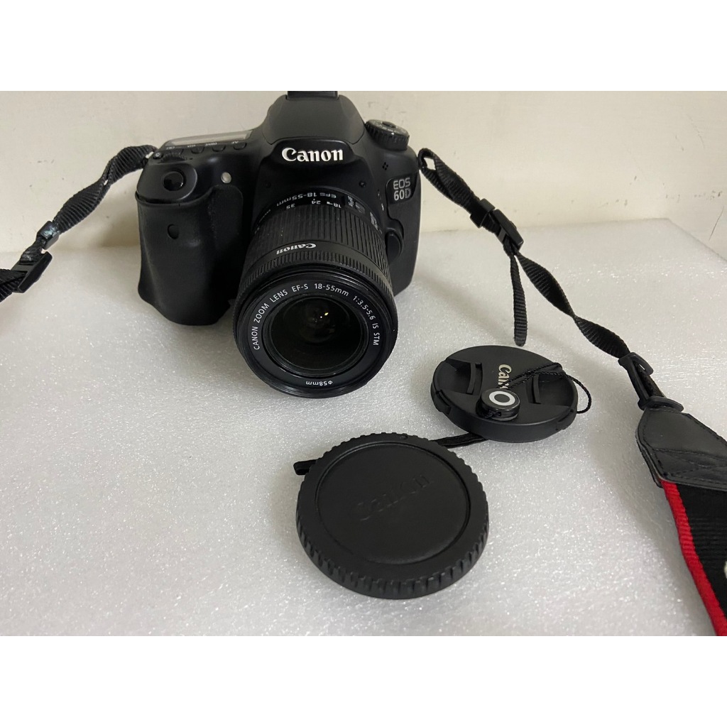 【彩虹3C】二手單眼Canon EOS 60D數位單眼相機 快門數40219(無電池)