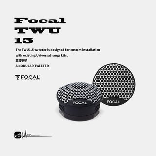 M5r FOCAL【TWU 1.5】原廠公司貨 高音喇叭 單體喇叭 最大功率 100W 汽車音響改裝喇叭