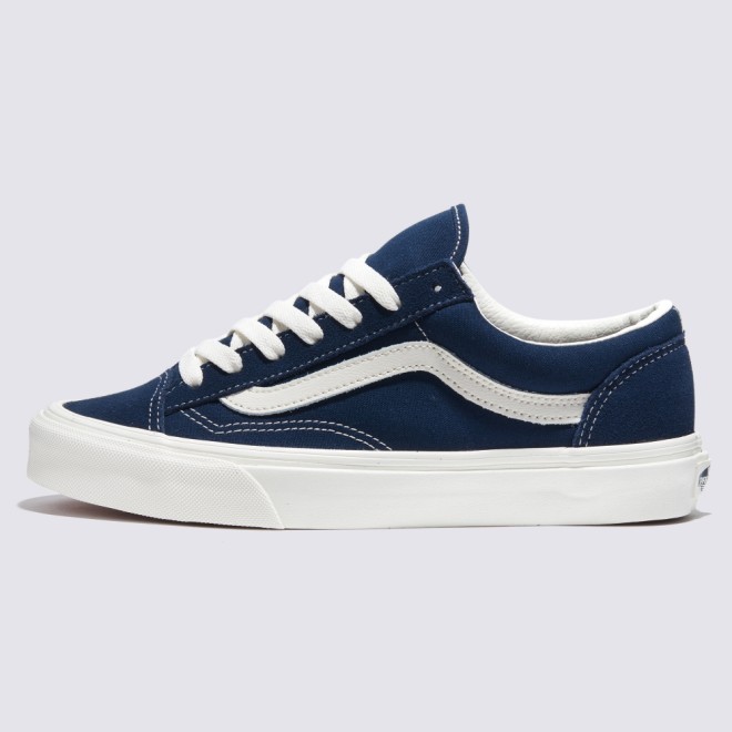 【Twoel_official】Vans Suede Style 36 藍白 海軍藍 帆布鞋 男女鞋 情侶鞋