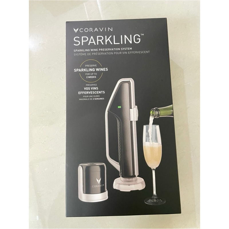 Coravin Sparkling 氣泡酒保存器組 僅開箱檢查