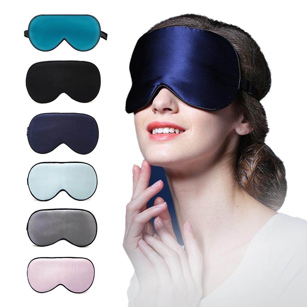蠶絲遮光眼罩 100%雙面蠶絲 升級加大好眠 親膚透氣 旅行眼罩 雙面溫涼眼罩 遮光眼罩 眼罩 午睡眼罩 睡眠眼罩