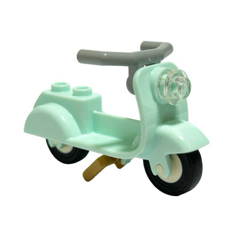 LEGO 樂高 Light Aqua Scooter 淡藍色 偉士牌 機車 速可達 摩托車 全新 41027 41108