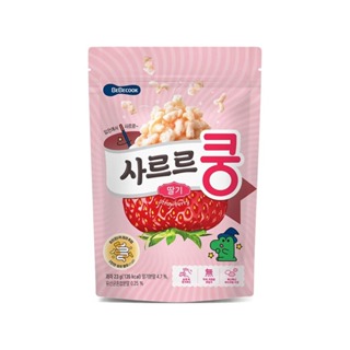 韓國 BEBECOOK 寶膳 幼兒益生菌泡芙-草莓 23g (BEC008)