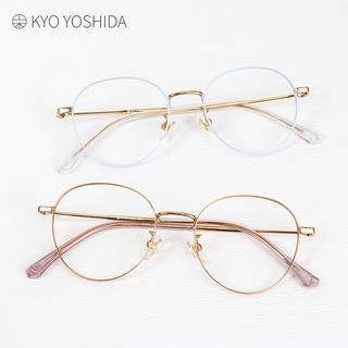 Kyo Yoshida 91119 吉田京眼鏡｜復古經典款圓框純鈦眼鏡 男生女生品牌眼鏡框【幸子眼鏡】