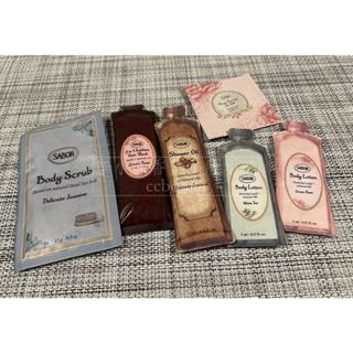 🎈以色列 Sabon 絲綢身體乳/ 磨砂膏/ 沐浴油 小樣 試用包 常態款/⭐限量美好年代/香絮巴黎/死海黑礦泥/白玫瑰
