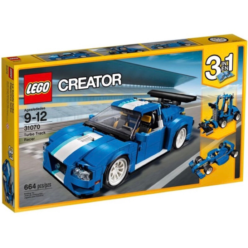 LEGO 樂高 31070渦輪軌道塞車 創意系列 Turbo Track Racer