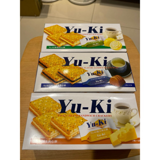 Yu-Ki Yu ki 夾心餅 檸檬 巧克力 起士 三種口味