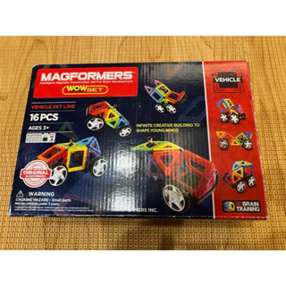 MAGFORMERS 磁性建構片 迷你車 16pcs