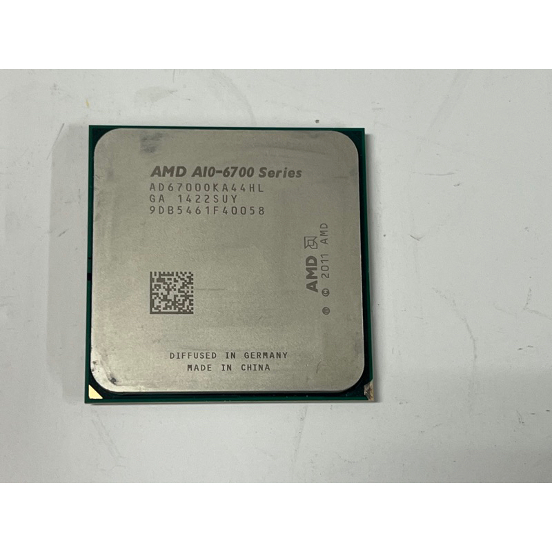 FM2腳位cpu AMD CPU A10-6700 四核心 二手良品 $550