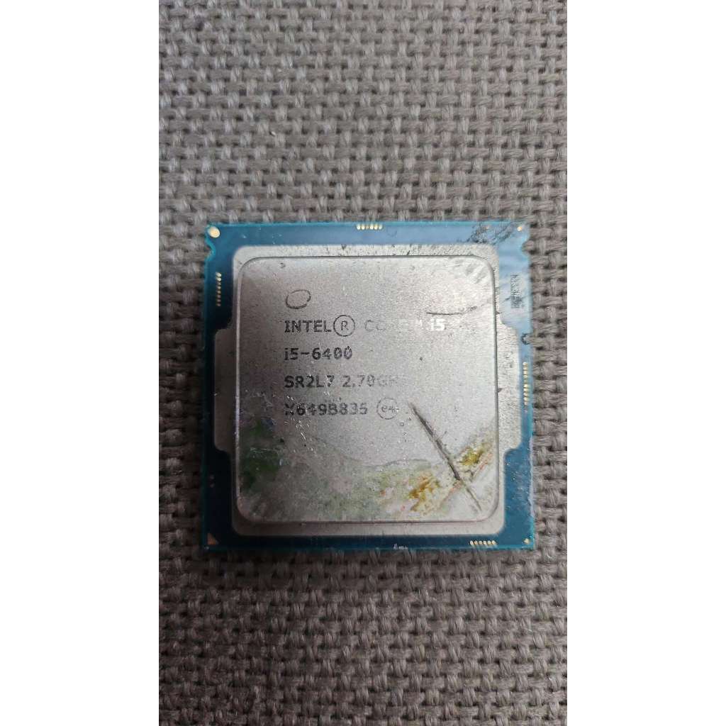 含稅 外觀不佳功能正常 (Intel Core i5-6400) 1151 保固1個月 01C981