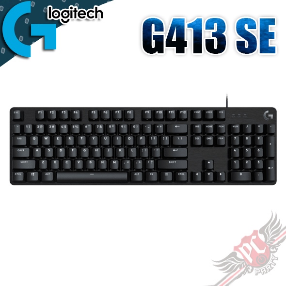 羅技 Logitech  G413 SE 有線電競機械式遊戲鍵盤 PCPARTY