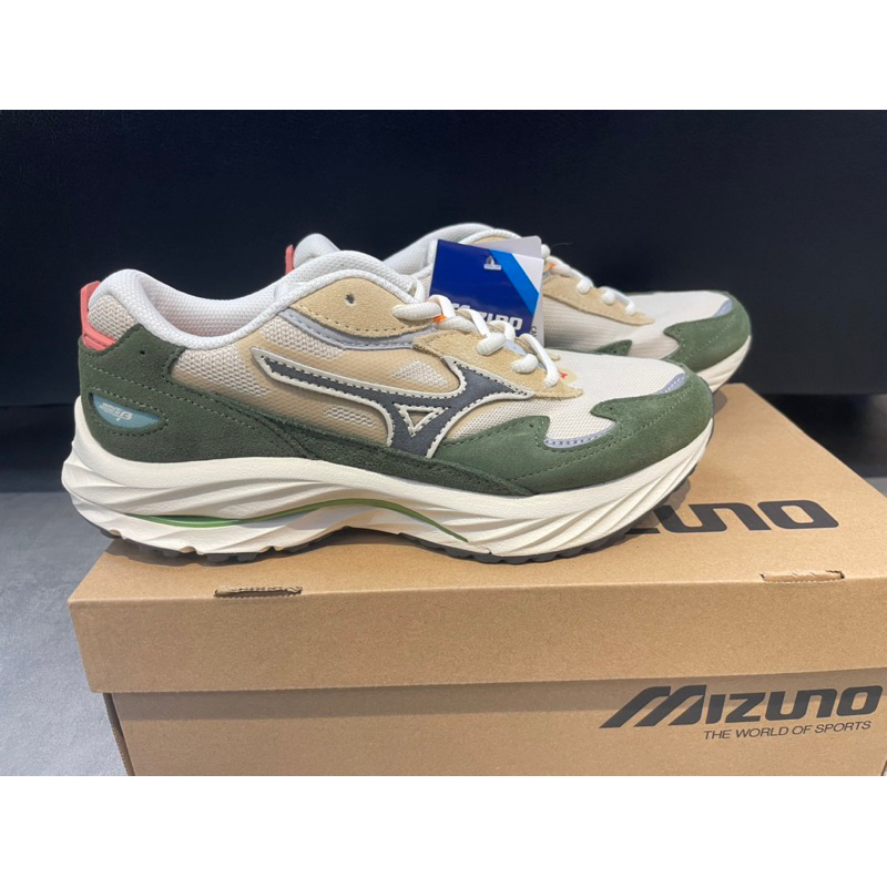 MIZUNO D1GA330906 SPORTSTYLE WAVE RIDER β 麂皮 休閒鞋