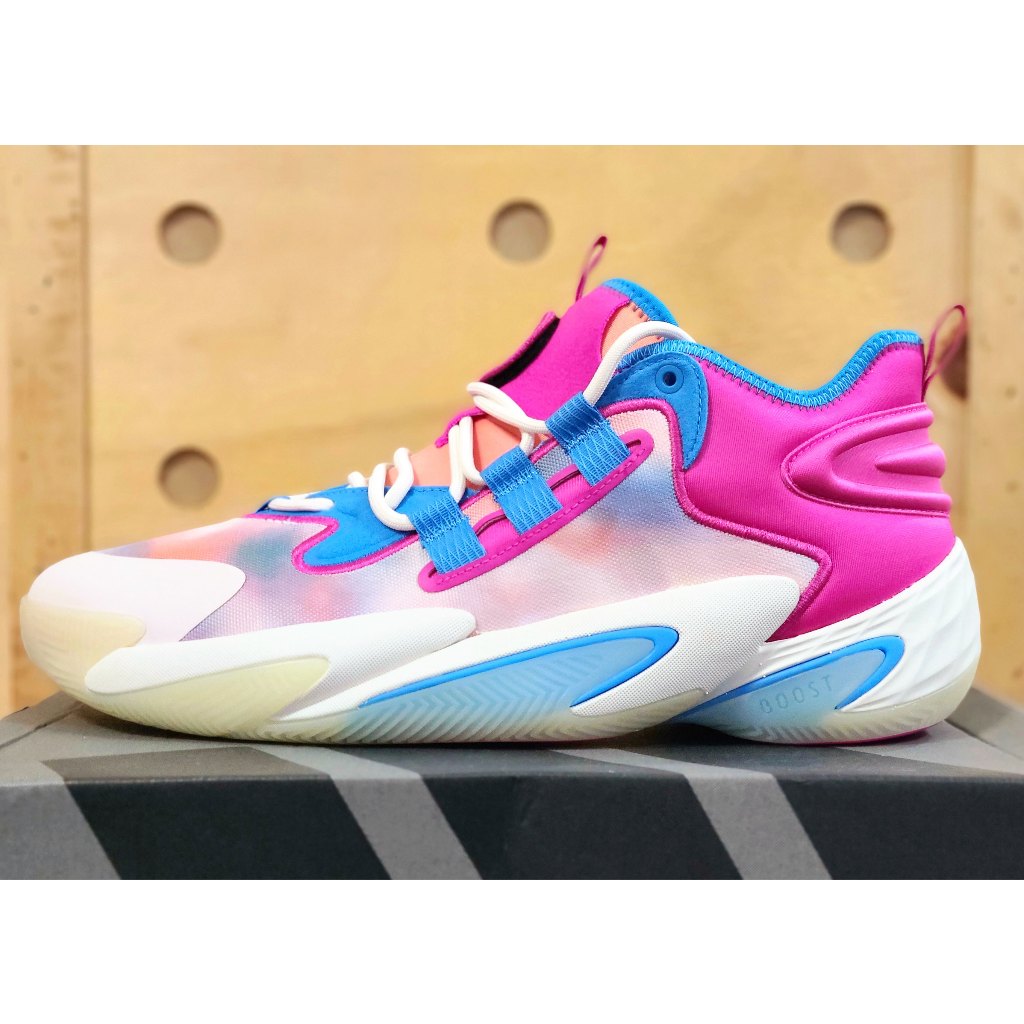 Adidas BYW Select  'Blue Pink'  粉彩 籃球鞋 IG2591 US10.5(28.5cm)