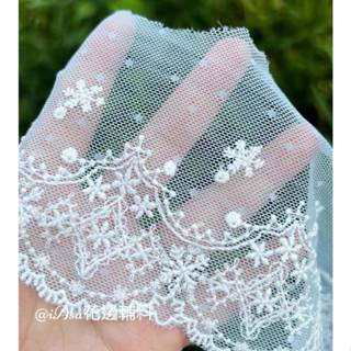 《iAsa愛莎の》手作材料✂17cm日單湖藍粉澄色聖誕萬聖節雪花宮廷風刺繡高級洋裝禮服娃衣寵物蕾絲