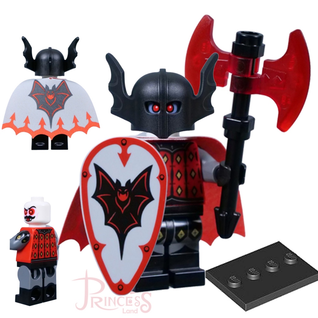 公主樂糕殿 LEGO 人偶包 第25代 71045 03 吸血鬼騎士 蝙蝠騎士 蝙蝠 騎士 11PCS