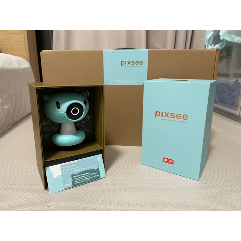 【Pixsee】智慧寶寶攝影機(含支架）/新竹自取