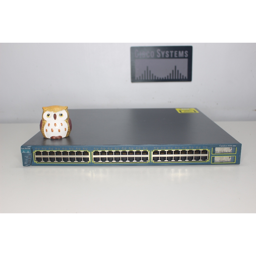 Cisco WS-C3550-48-SMI 48 port Managed Ethernet Switch