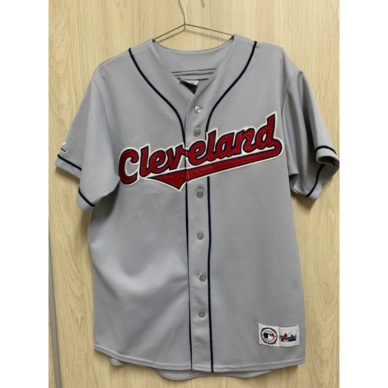 MLB vintage 克里夫蘭印地安人球衣 Cleveland