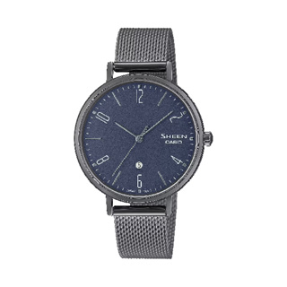 CASIO 卡西歐 SHE-4562BM-2A 現代極簡風格彰顯個性時尚腕錶 藍面 34mm