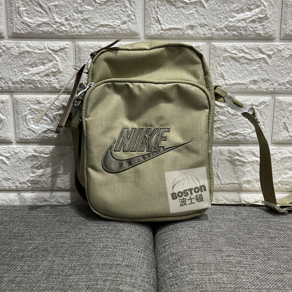 Nike HERITAGE CROSSBODY 側背包 斜背包 小包 運動包 基本款 百搭 軍綠 FB3041-276