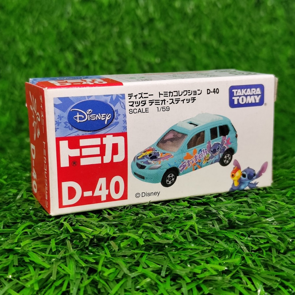 全新絕版 D-40 史迪奇 Tomica 迪士尼系列 Honda Demio