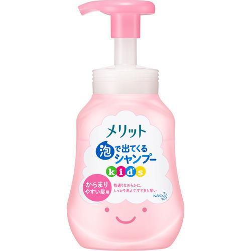 日本 花王 KAO merit 弱酸性嬰兒洗髮精兒童專用植萃洗髮精 300ml
