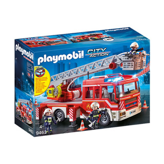 全新 Playmobil 9463 消防雲梯車 PM9463