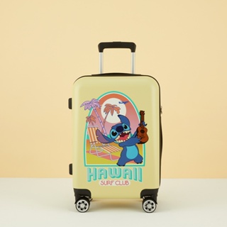 【Disney迪士尼】20吋/28吋行李箱-史迪奇黃