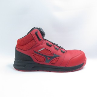 Mizuno F1GA234062 PRIME FIT LS II 71M BOA 防護鞋 旋鈕 工作鞋 安全鞋 紅黑