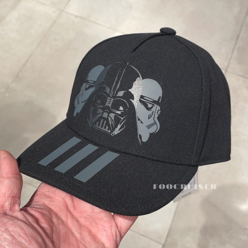 [ ADIDAS ] STAR WARS CAP KIDS 星際大戰 兒童 青年 兒童帽 棒球帽 黑武士 IU4862