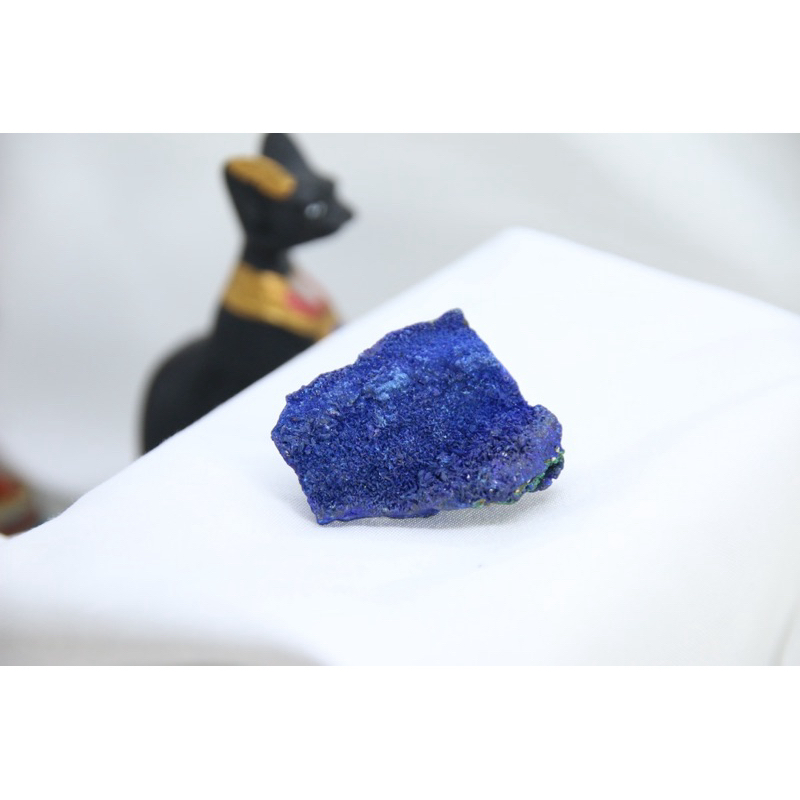 #藍銅礦 （Azurite） 藍銅孔雀 共生 原礦