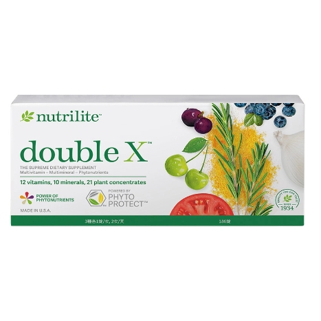 全新正品 安麗 Amway DOUBLE X 蔬果綜合營養片-Refill 補充包 紐崔萊 Nutrilite