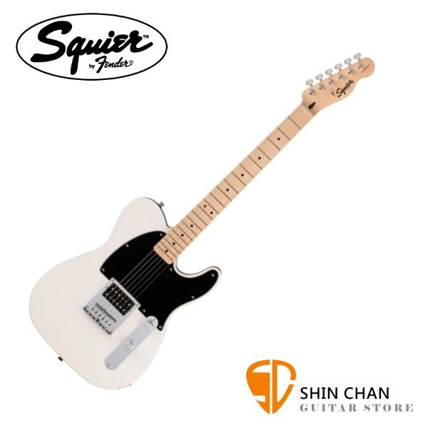 小新樂器館 |Fender Squier Sonic Esquire Tele型雙線圈電吉他【楓木指板】