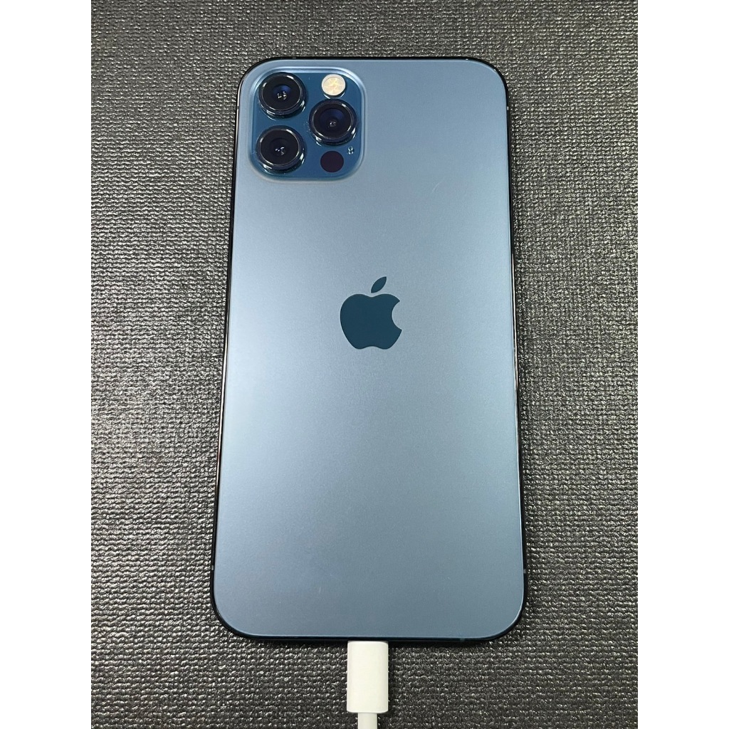 【有隻手機】Apple iPhone 12 Pro 128G 太平洋藍色-目前電池健康度-85%-二手的手機