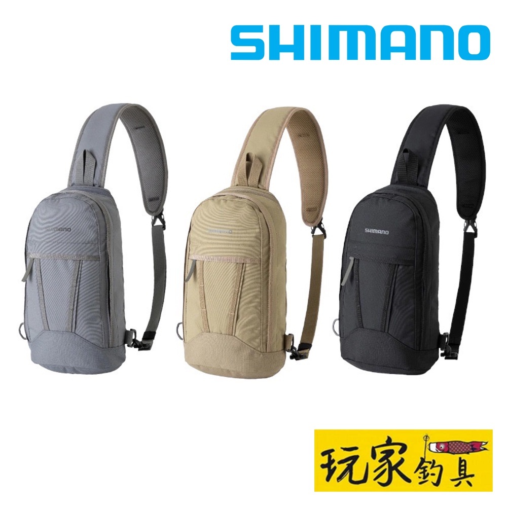 ｜玩家釣具｜SHIMANO BS-011V 防撥水 單肩包 側背包