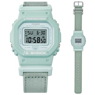 CASIO 卡西歐(GMD-S5600CT-3)G-SHOCK WOMEN 大自然樸實色彩 環保方形電子錶-柔綠
