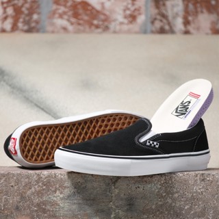 【Twoel_official】Vans MN SKATE SLIP-ON PRO 黑白 懶人鞋 滑板鞋 男女鞋